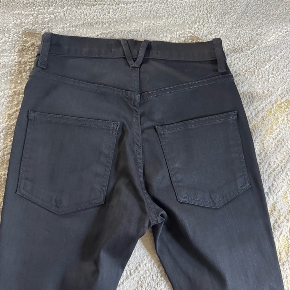 VERONICA BEARD Jeans Debbie Coated High Rise Skinny black crop high rise 25 / 0 - Picture 13 of 16